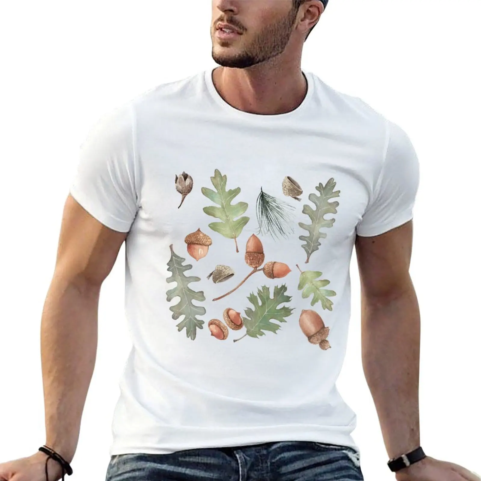 Wonderful California Black Oaks T-Shirt Water Resistant Casual T-Shirt