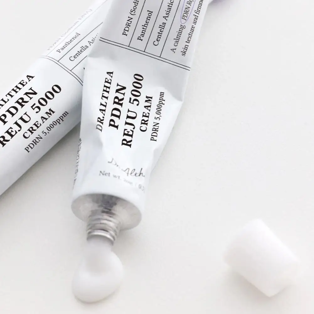 Korea PDRN Reju 5000 Anti-Aging-Creme mit Centella Asiatica zur Feuchtigkeitsversorgung, Beruhigung, Verbesserung der Hautelastizität und Reparatur der Hautbarriere – Detail 7
