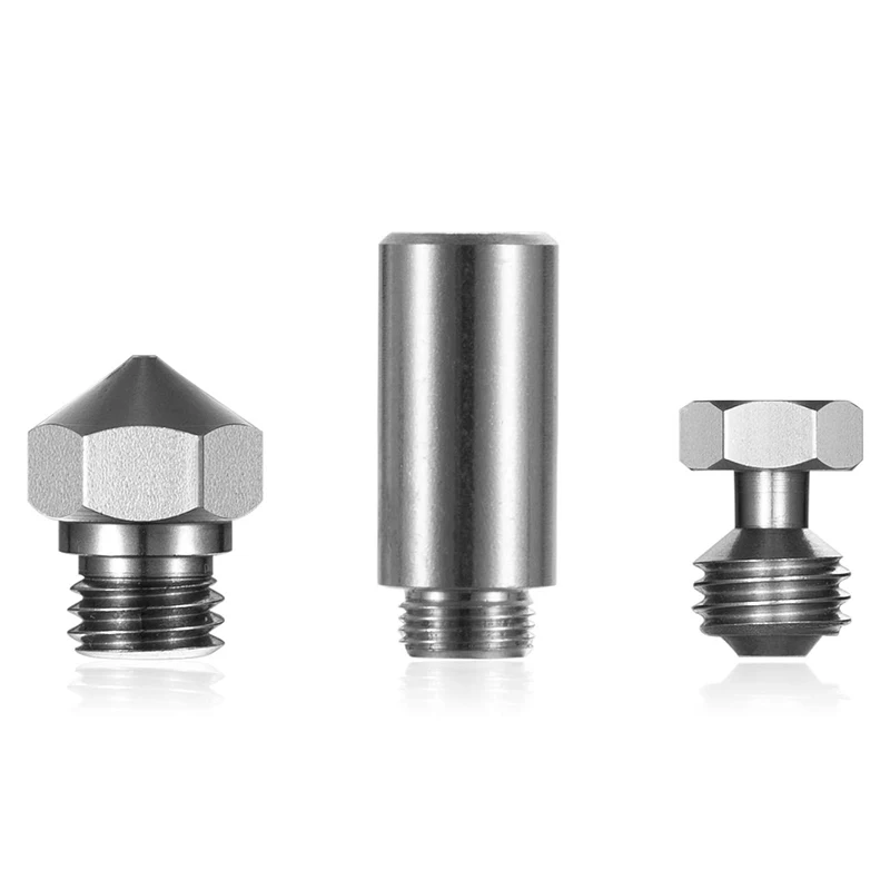 0.4Mm Mk10 Volledig Metalen Hotend Kit Mondstuk Voor Wanhao, Flashforge, Powerspec