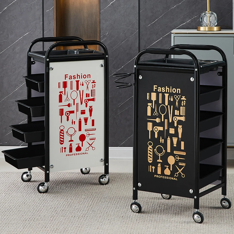 Trolley Beauty Cart 트롤리 Hair Dye Cart Hair Tool Beauty Salon Trolley Cart Hair Salon Furniture Shop Perm Place Barber Equipment