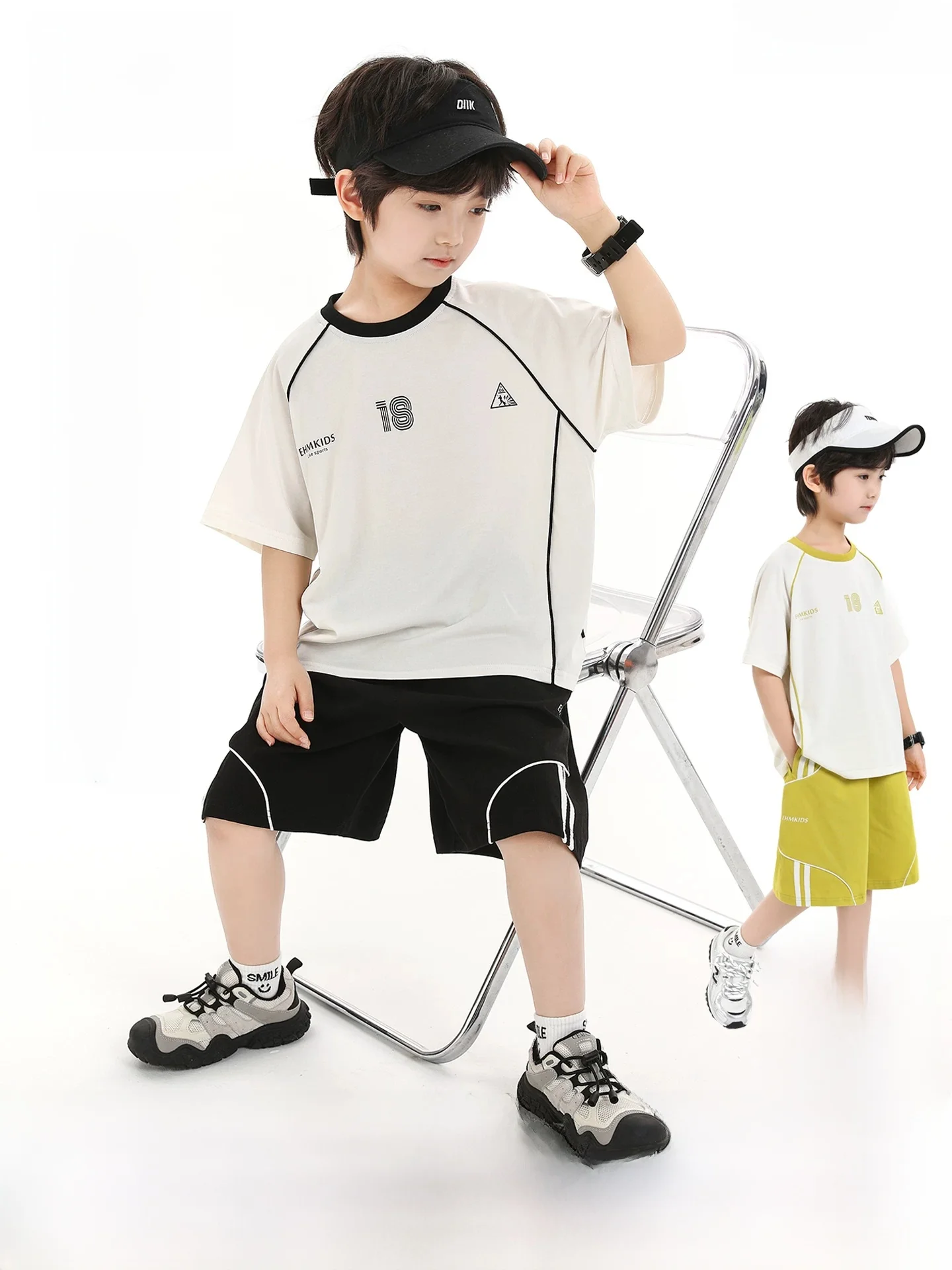 cool-sensation-summer-basketball-outfit-for-boys-short-sleeve-2026-new-style-xiang-han-ham-children's-clothing-sportswear-set