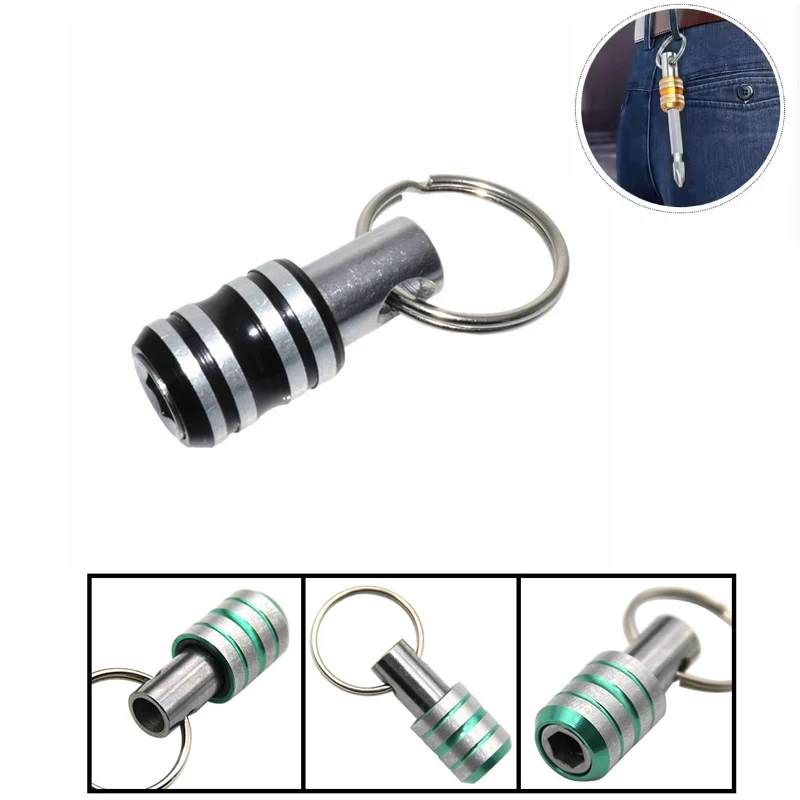 1/4 inch hexagonal screwdriver bit holder, extension rod handheld drill bit holder for electric screwdriver bits