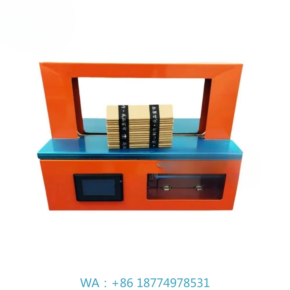 Money/Currency Machine Wrapping Machines HT3043 High Quality Desktop Automatic Paper Currency Banding Machine Bank