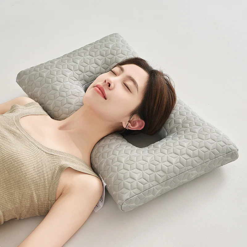 Ear Protection Pillow, Side Sleeping Non Pressure Ear Pillow, Bedridden Elderly, Ear Piercing, Headphone Pillow,