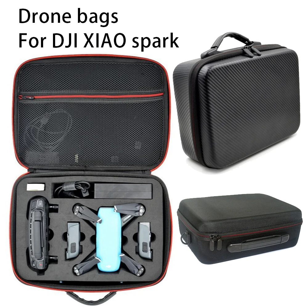 

Drone Bags For DJI Xiao Spark Handbag EVA Multi-function Storage Bag PU Twill Waterproof Bag