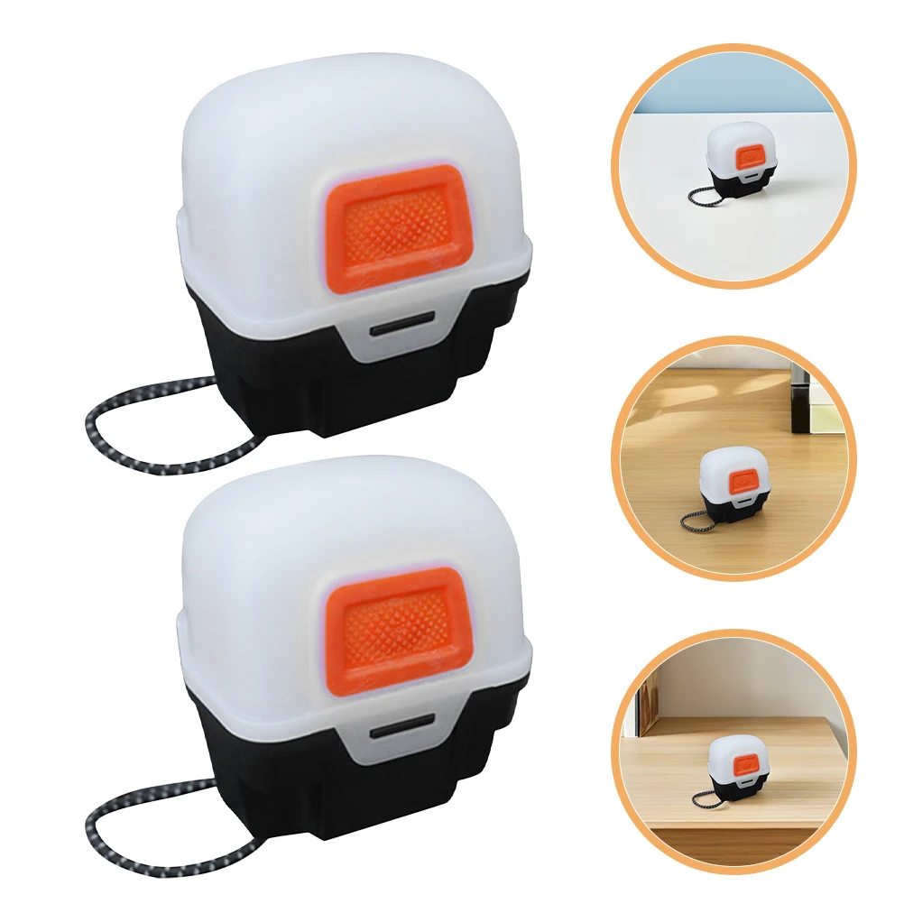 

2pcs Camping Headlight Box Storage Container Portable Light Case Durable Plastic Outdoor Gear Box Led Headlamp Holder