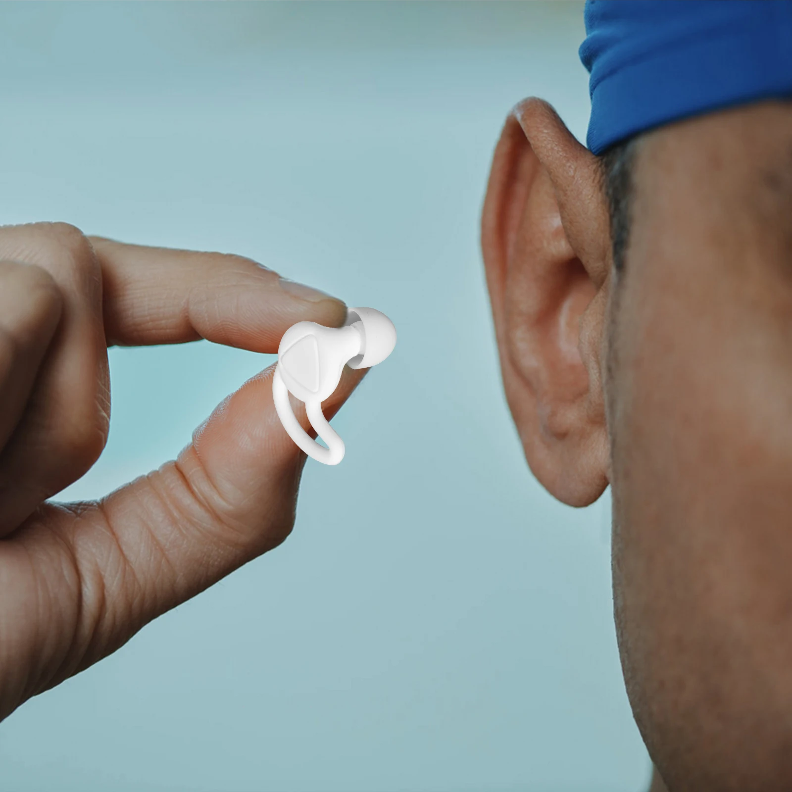 

1 set 1 Set Reusable Silicone Waterproof Ear Plugs For Swimming Bath Diving Noise Reduction Ear Protection Sports Adults Teens