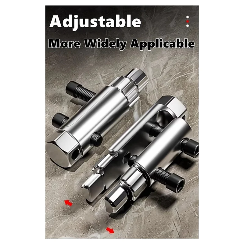 AS60-صنبور زاوية صمامات الضرر المسمار النازع كسر سلك الشريحة الأسنان أداة إزالة الصواميل انبوب ماء صمام إصلاح ل 4/6 نقطة #5