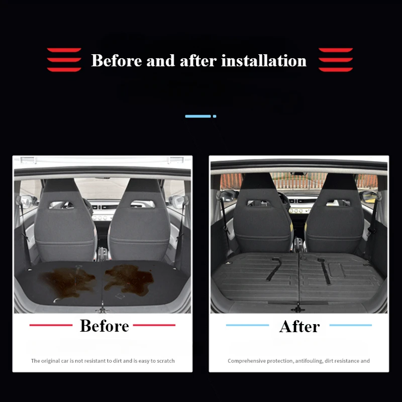 Applicable Macro light MINIEV rear seat anti-kick anti-dirt protection cushion Seat back cushion anti-scratch rear box cushion