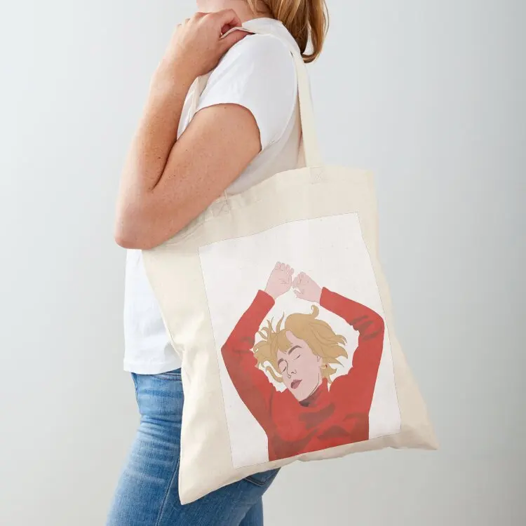 

Girl in Red Tote Bag Large bags for women tote bag men custom bags Big bag women