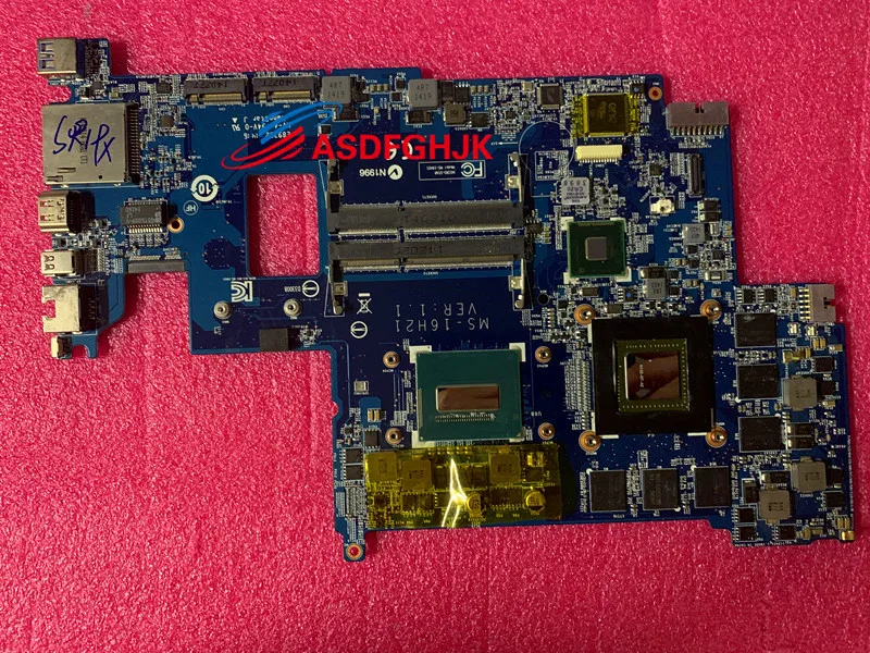 

MS-16H21 VER 1.1 ДЛЯ MSI GS60 WS60 Материнская плата для ноутбука с процессором И GTX870M 100% работает отлично