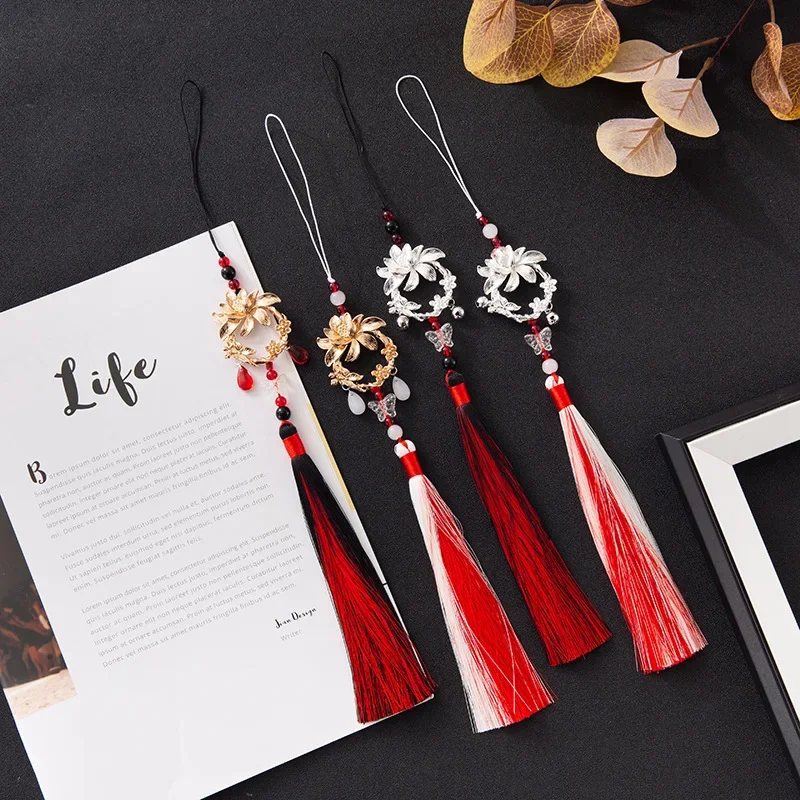 Tian Guan Ci Fu Hua Cheng Cosplay Tassels Keychain Heaven Official’s Blessing Bag Phone Pendant Decoration Jewelry Gift