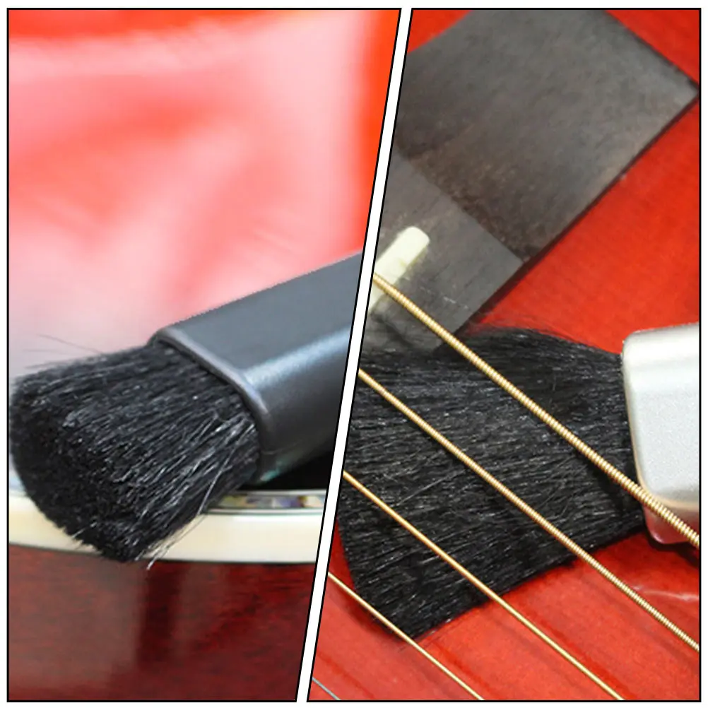 

3 PCS Cleaning Brush Accessories Guitar Cleaner Tool Retractable Keyboard Tools