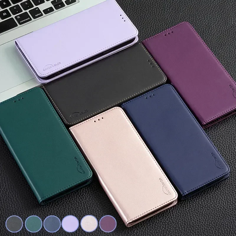 

Wallet Flip Cover Leather Case For OPPO A79 5G A18 A38 A58 A78 4G A98 OppoA79 5G OppoA18 Magnetic Card Slots Shockproof Bag