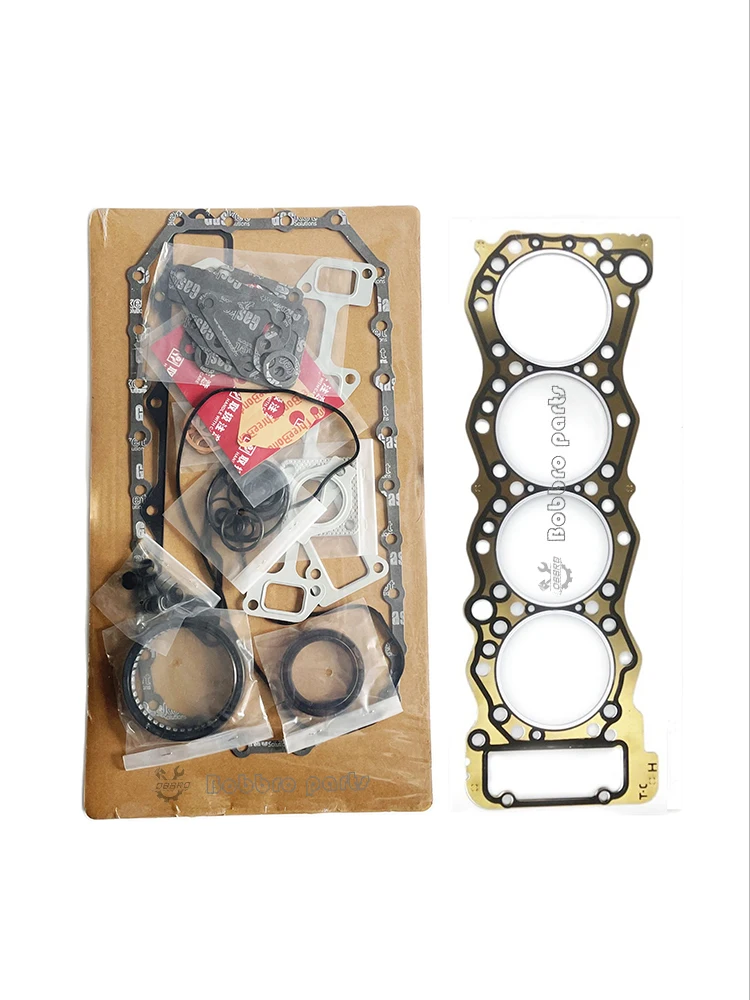 4M50 4M50T Full Gasket Set ME994509 With Head Gasket ME240707 For Mitsubishi Trucks Fuso FE640 Fit Tadano Crane GR120N-2