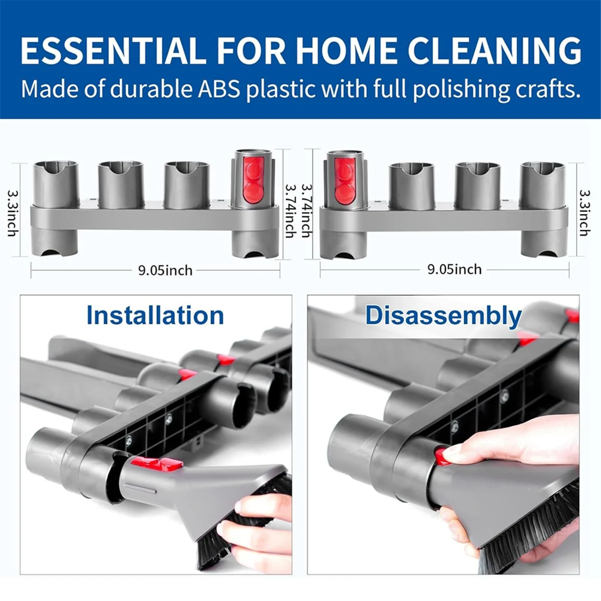 HOT Holders for Dyson Vacuum Cleaners Wall Mount and Docking Station Organizer for Dyson V15 V7 V8 V10 V11 Model