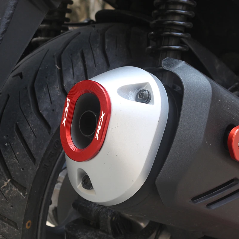 For Honda PCX160 PCX 160 20212022 2023 2024 2025 Motorcycle Exhaust Pipe Protection Guard Cover Port Protective Accessories