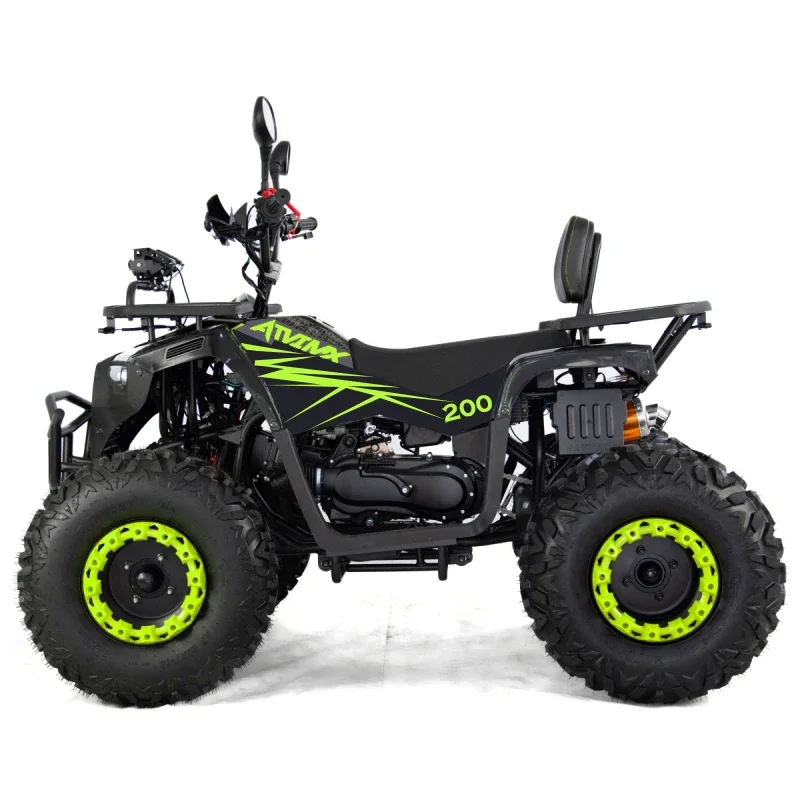 150cc ATV Quad GY6 Air Cooled Cross All-terrain Vehicle 4 Stroke Gas Drier Farmer Motorcycle Off Road Bike(FM200W)