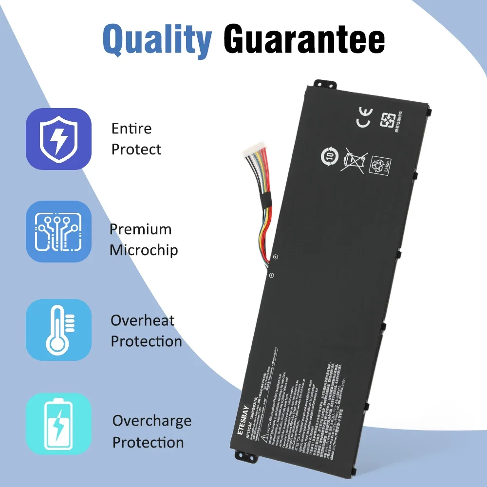 ETESBAY AP18C8K For Acer Aspire 5 A514-52 A514-52-58U3 Chromebook 314 C933 Swift 3 SF314-42 SF314-57 Laptop Battery