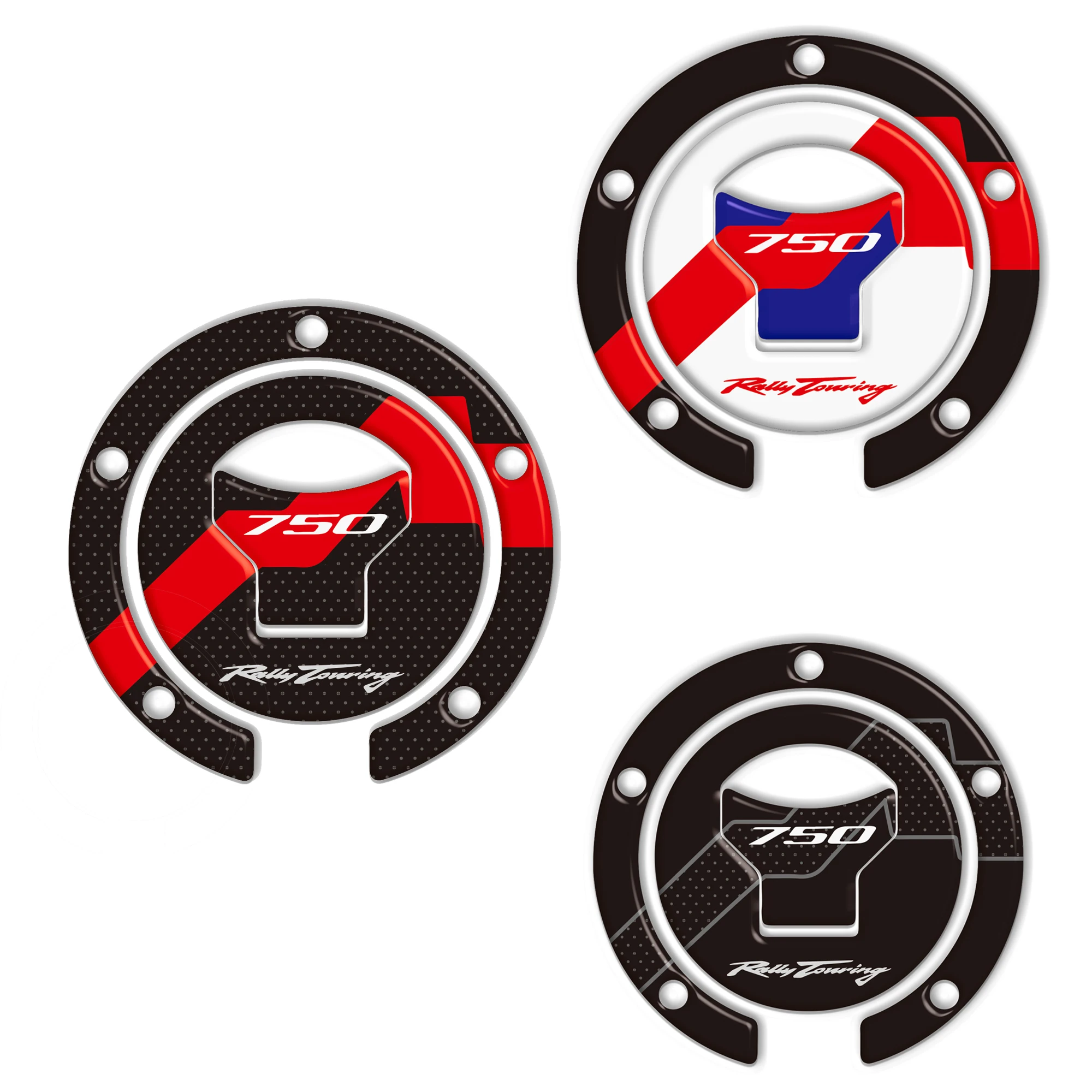 

3D Motorcycle Tank Cap Protection StickerCompatible with Honda Transalp 2023