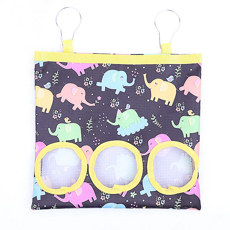 Kaninchen-Hooitasche, 2/3 Löcher, zum Aufhängen, Trockengras-Futterspender für Meerschweinchen, Hase, Chinchillas, Ratten, kleine Tierfutter-Aufbewahrungstasche – Detail 13
