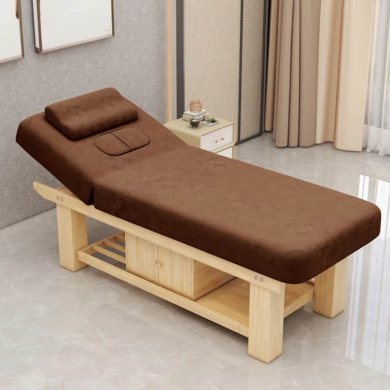 Japanese Wooden Beds Application Esthetic Bed Stable Stretchers Lashists Professional Aesthetic Camilla Para Masaje Massage