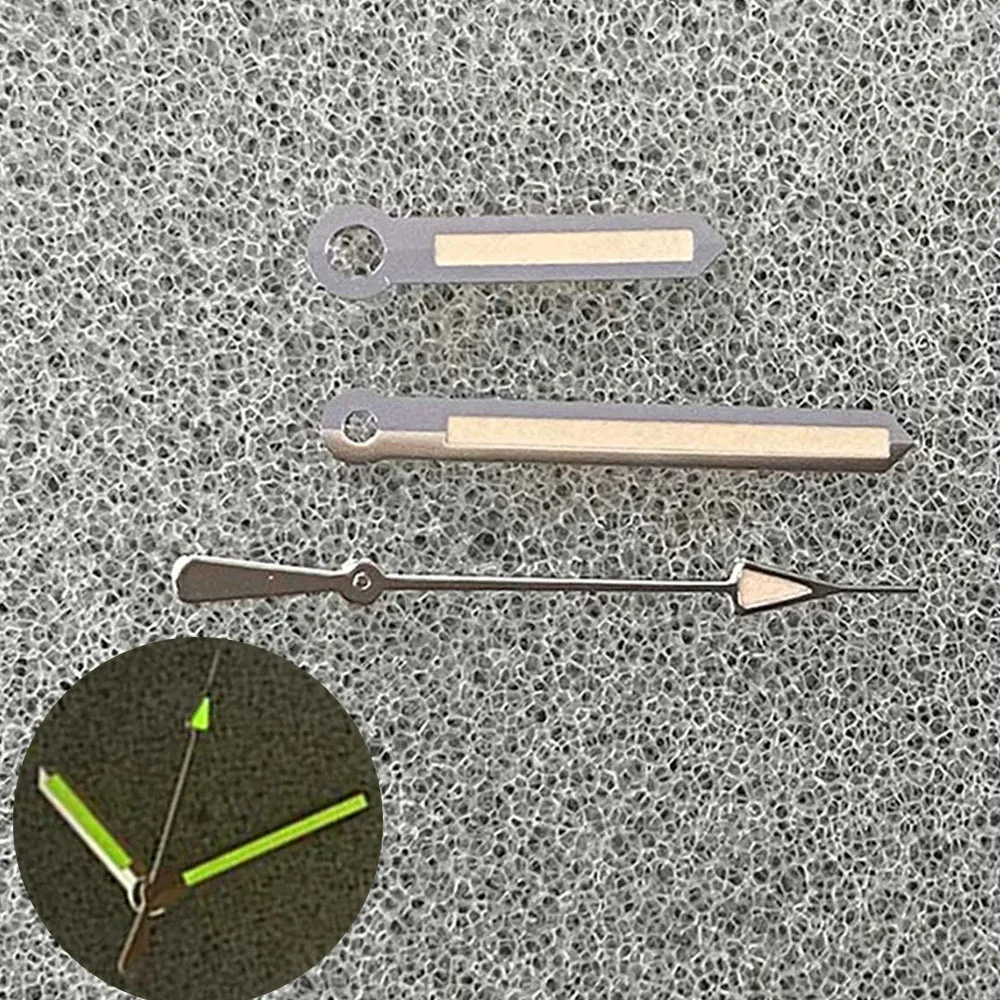 

NH35 Hands 15mm*15mm*10mm Watch Hands for NH35 NH36 7S 4R Mechanical Movement Modification Needles with Green Luminous Pointers