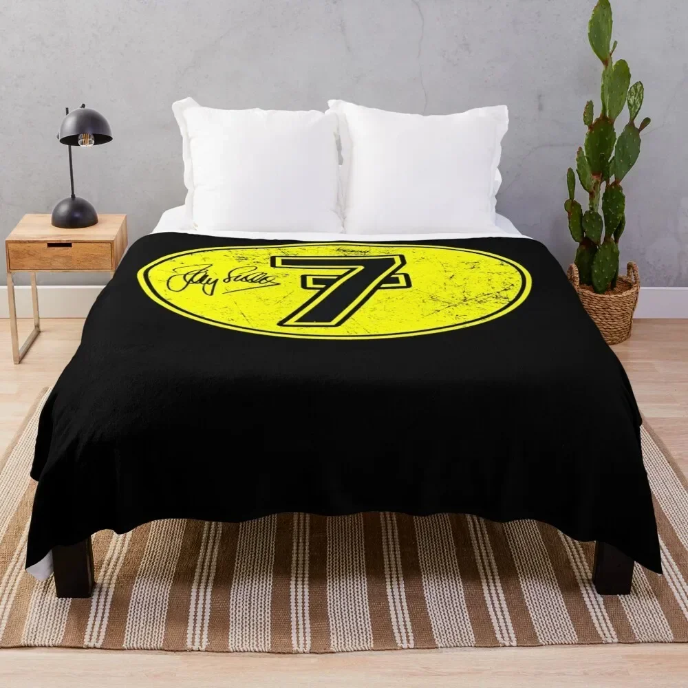 

Barry Sheene Lucky 7 Throw Blanket Blankets Sofas Of Decoration Quilt anime Thermal Blankets