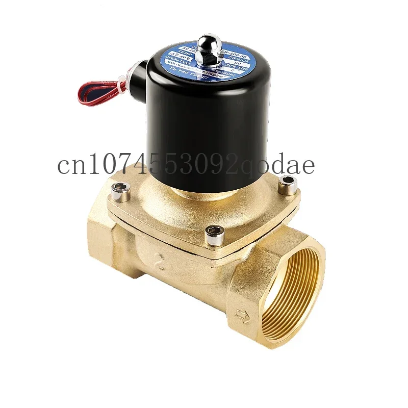 Electromagnetic Valve 220V Air Energy Water Heater 24V Pneumatic 2W Water Tower 12V Circulating Water Return Valve Coil Copper