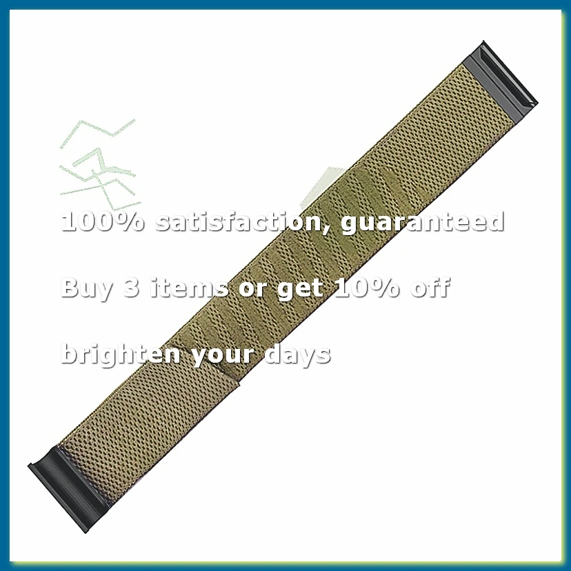 ●Fitness Tracking Band, Odor- Adjustable Breathable Band, Replacement Band for Whoop 4.0 and Whoop 3.0. Olive-ABFB