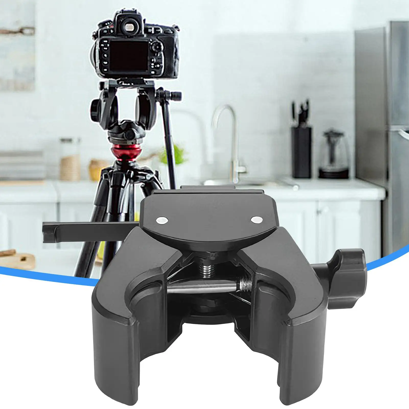 لوحة تثبيت على شكل حرف V، حامل بطارية قابل للتعديل، دعم مشبك لمشغلي الكاميرا، طاقم أفلام إيندي، محتوى مصور الأحداث #3