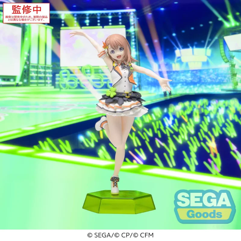 Disponibile MIKU originale Sega HATSUNE: STAGE COLORFUL! Hinomori Shizuku Hanasato Minori Anime Figura Ornamenti per il desktop Regali giocattolo