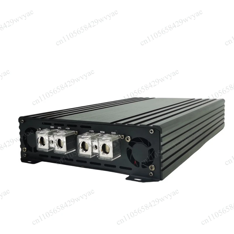 Compact 8000W Class‑D Car Mono Power Amplifier for Vehicle Audio