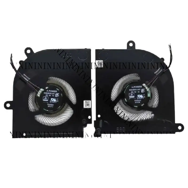 

New CPU GPU Fan for Stealth 15M MS-1562 MS-1563 BS5405HS-U4W BS5405HS-U4X DC5V 1A Dual Fans ' ^^