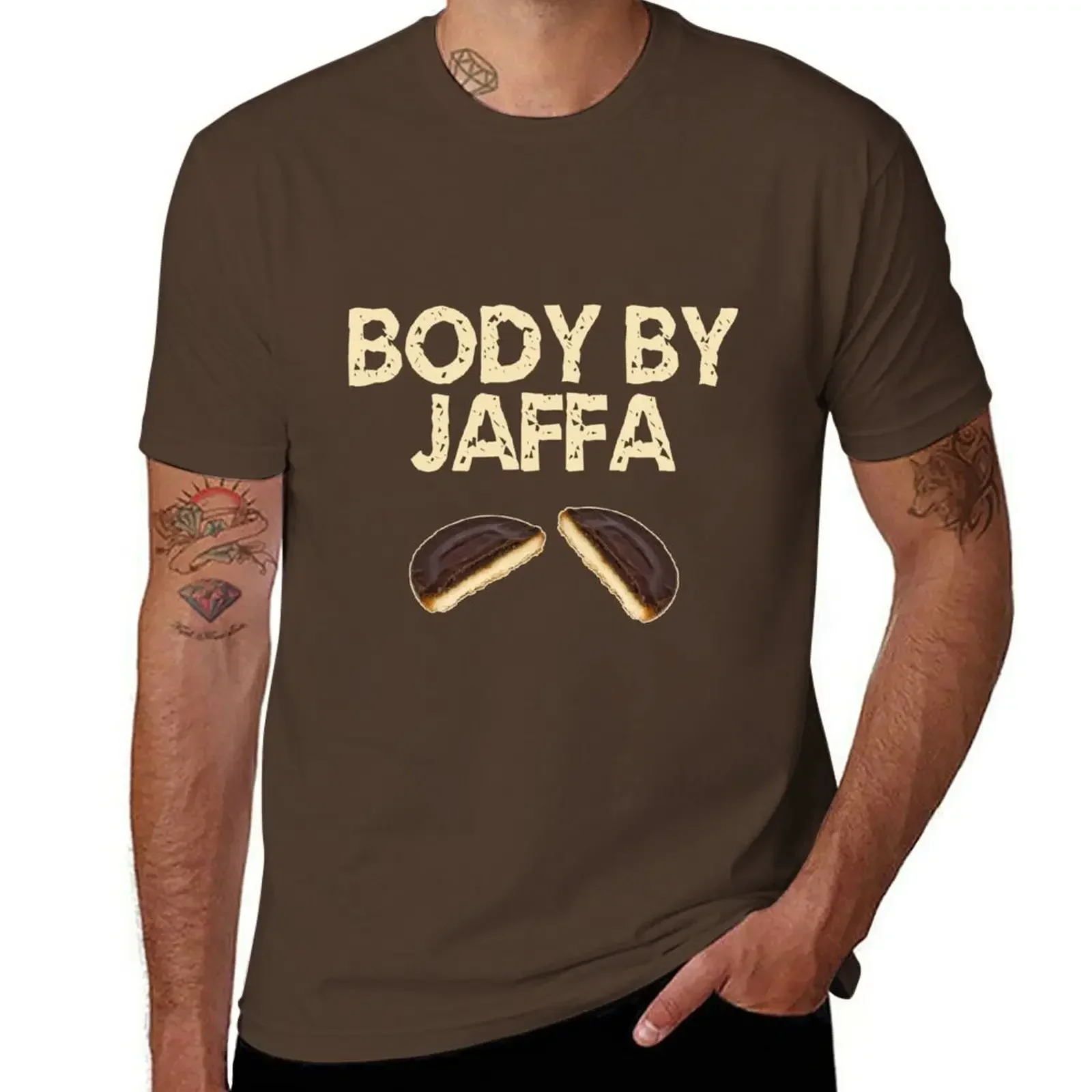 Body By Jaffa Dark T-Shirt sports fans cute tops oversized t shirt men