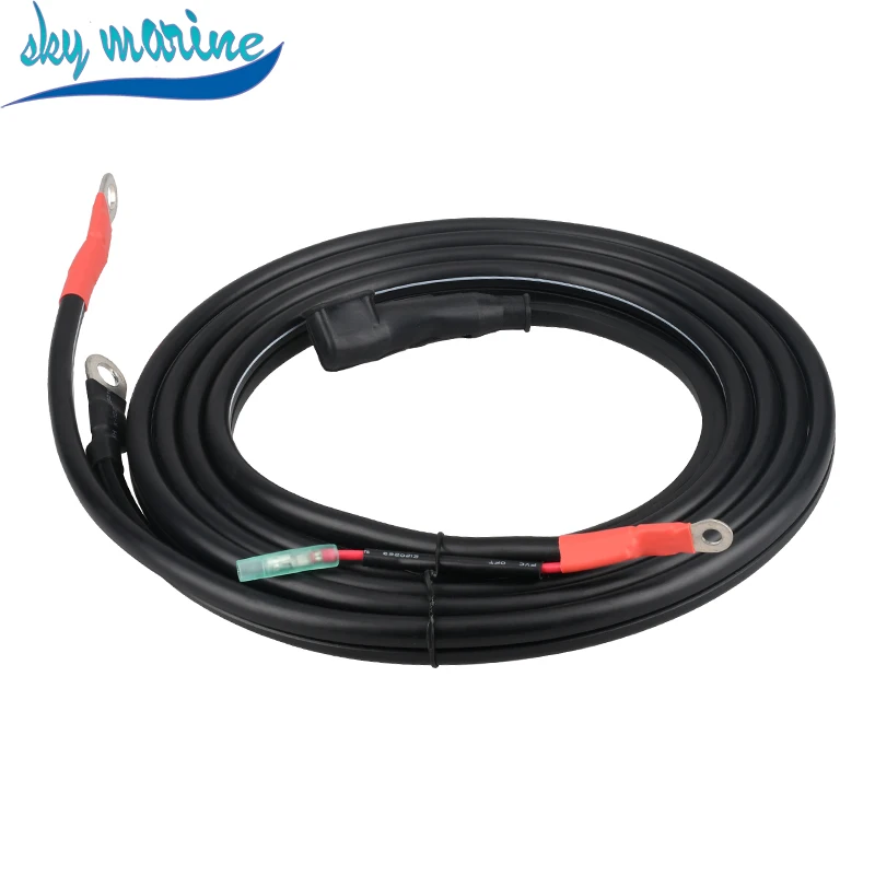 6R3-82105 6R3-82105-0 Battery Cable for yamaha outboard motor Cable length: 3.4m 6R3-82105 boat motor 115-300HP boat motor