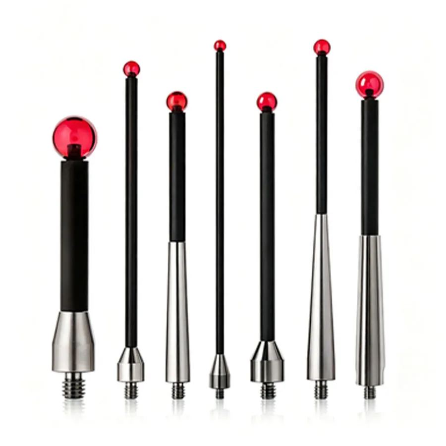 M5 Thread CMM Stylus Ruby Ball Carbon Fiber Shank Coordinate Measuring Machine Probe Replacement Measuring Tip