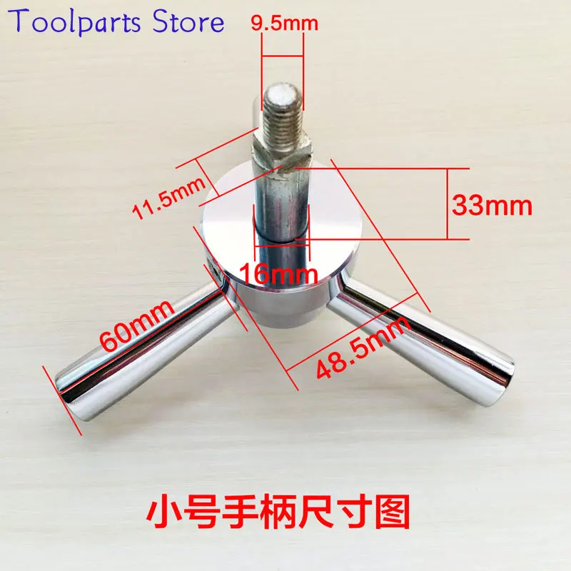 Triangle Handle Safe Door Handle Gun Cabinet Vault Door Mechanical Metal Lock