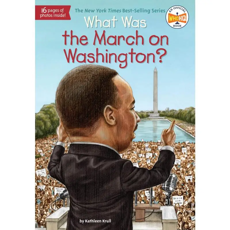 What Was The March On Washington Kathleen Krull Penguin USA 9780448462875 Book