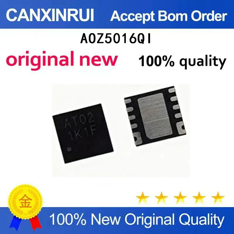 (5 Pezzi) AOZ5016QI Atoo AT00 25V/55A AT02 AOZ1376DI-02 ATO2-image
