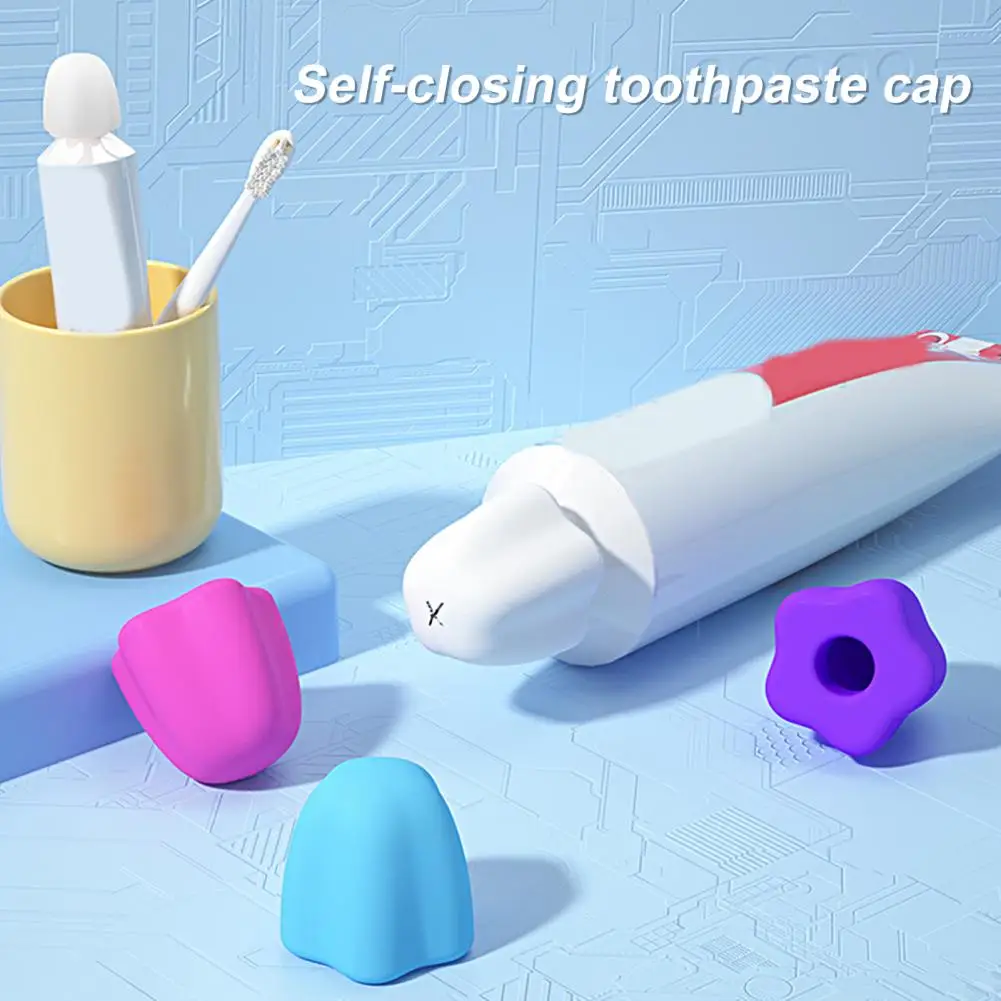Gel de sílice a prueba de polvo que mantiene la pasta de dientes limpia Topper para inodoro