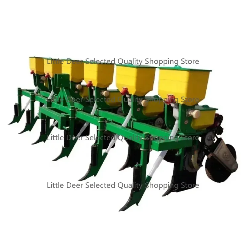 

Hot sale 80hp Tractor Implements 6 Row No Tiller Corn Planter Seeder Farms