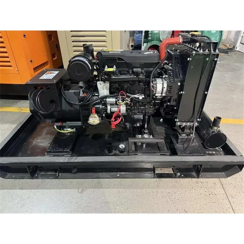 Customized 30/50/80/100kw 50/60HZ Open Type Diesel Generator With ATS AC 3 Phase 220/380V Stable Long-time Running