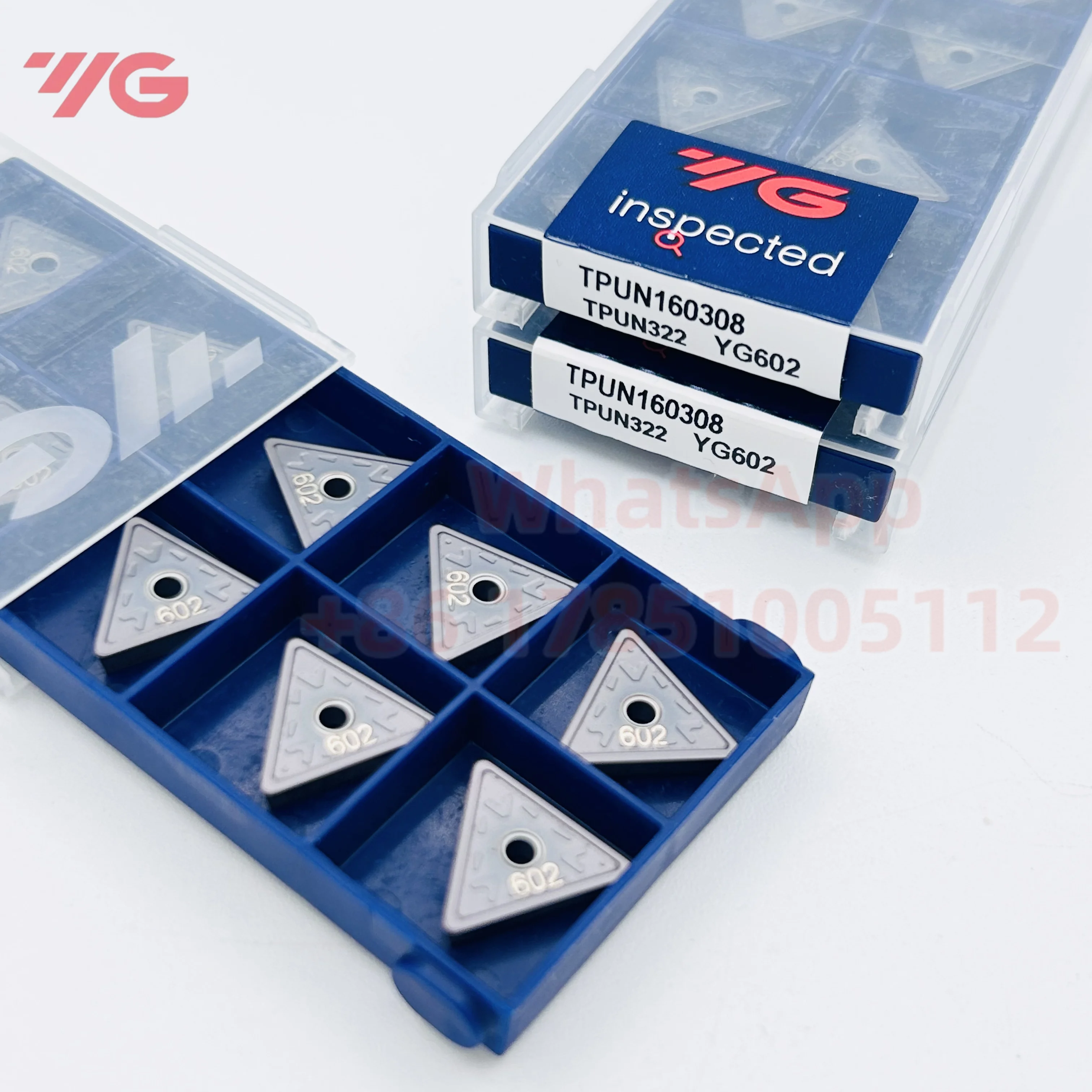 YG-1 TPUN160308 TPKN1603PDTR TPKR1603PDTR TPKN2204PDTR TPKR2204PDTR YG602 Carbide Insert TPKR Inserts