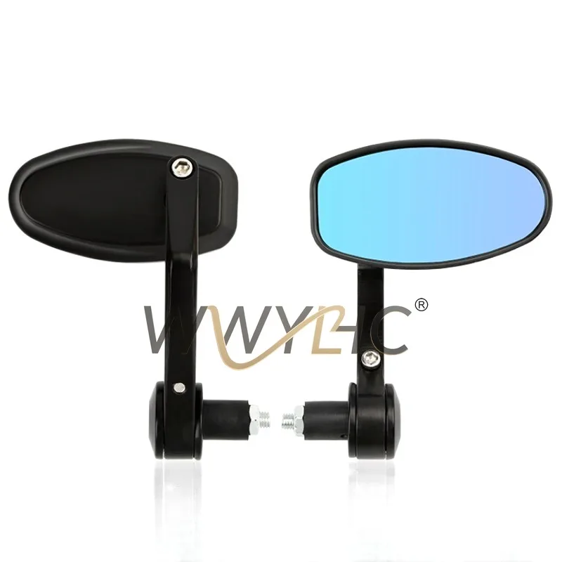 Suitable for Motorcycle Rearview Mirror Modification Retro Handlebar Mirror Electric Scooter Handlebar Mirror Inverted Rear