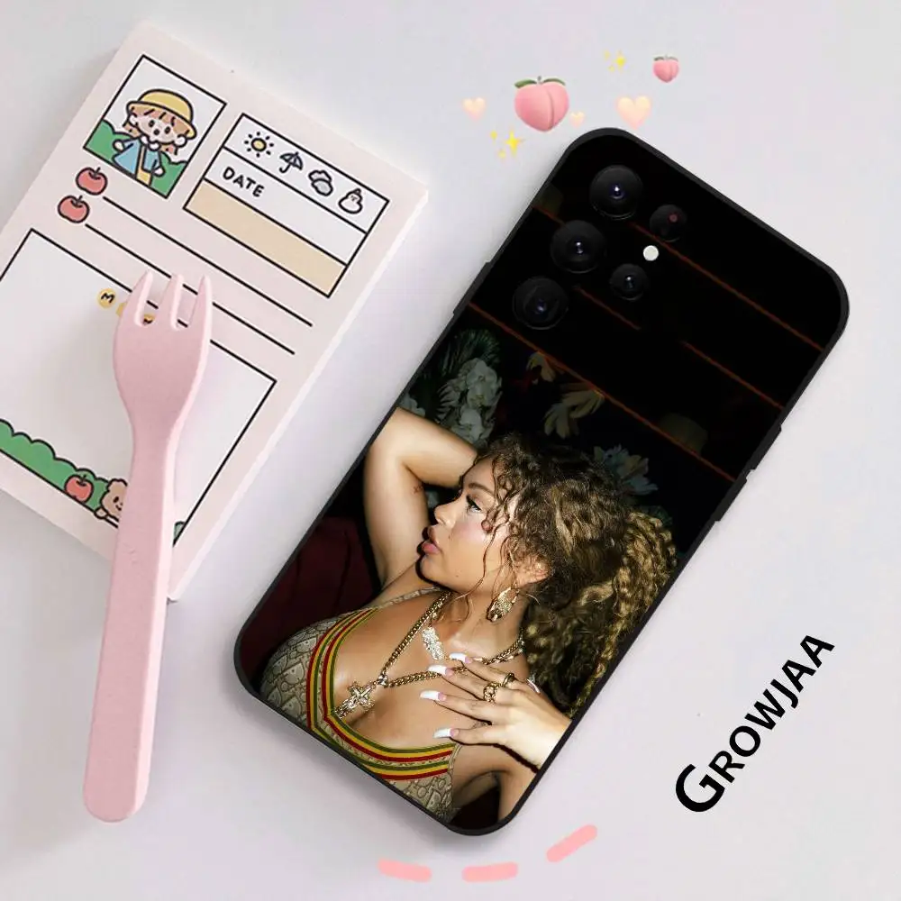 L-Lattos Singer حافظة هاتف عصرية لهاتف سامسونج جالاكسي S24 Ultra S22 S23 Ultra S21 S20 5G واقية من السيليكون بولي يوريثان الناعم Funda