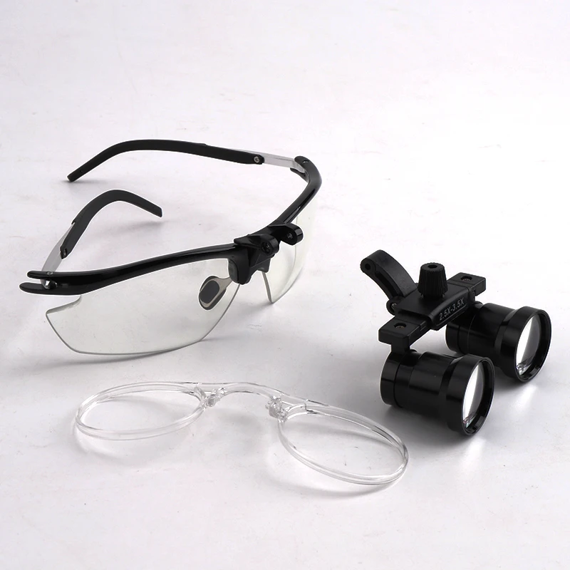 Dental Loupes Frame Binocular Magnifying Glass Accessories Dentist Tools For Medical Magnifier