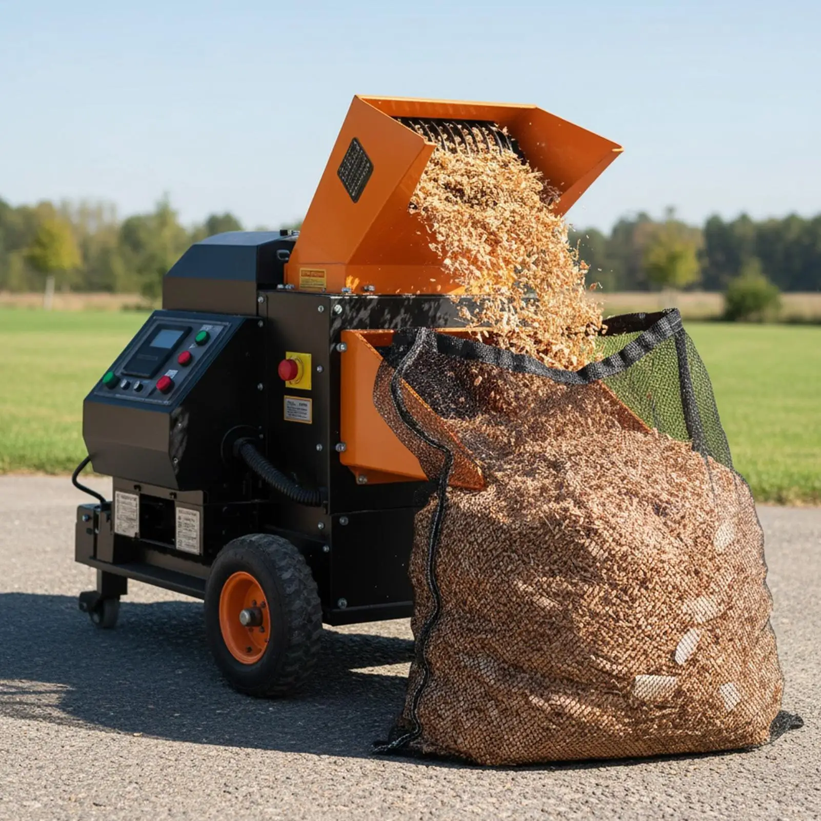 

Wood Chipper Bag Mesh Storage Holder 48.43x23.62 Inches Mulcher Bag For Outdoor Backyard Garden Lawn Landscaping Work Cleanup