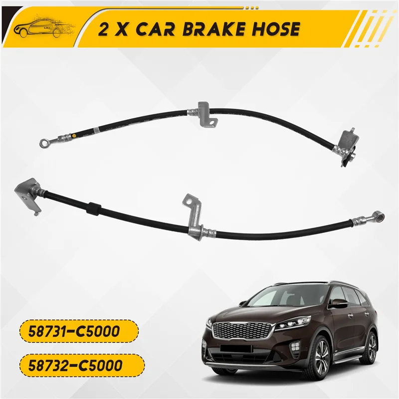 

AW-Car Brake Hose 58731-C5000 58732-C5000 For Kia Sorento 2016-2019