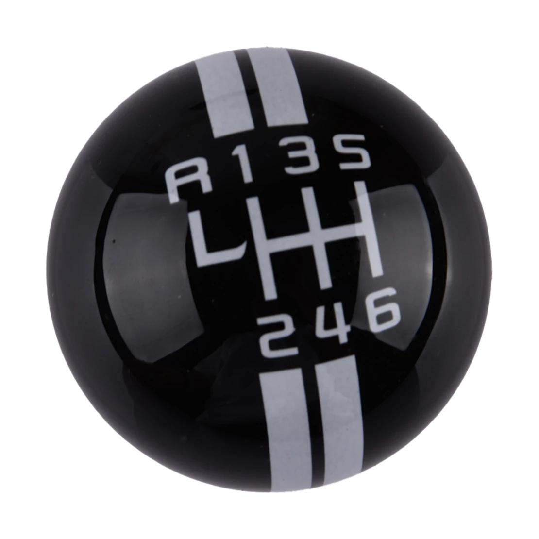 Round Ball Manual Transmission Car Gear Shift Knob Shifter Lever 6 Speed Fit for Ford Mustang Shelby GT 500